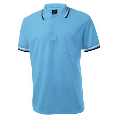 亮格吸排短袖POLO衫(中性)