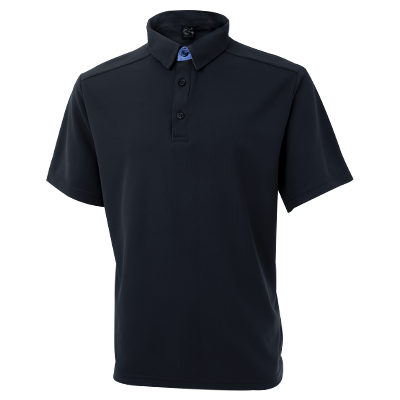 涼感紗夾牛津布短袖POLO衫