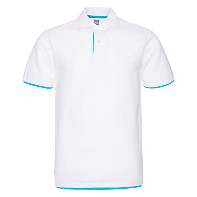 雙色中性短袖POLO