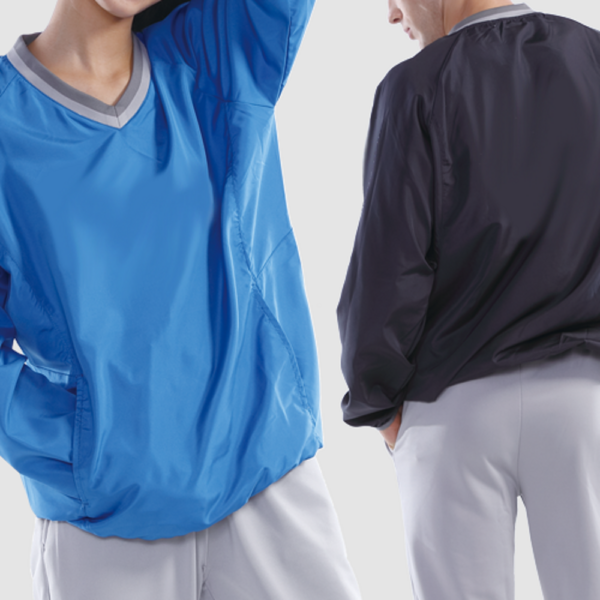 專業防風V領長袖T恤