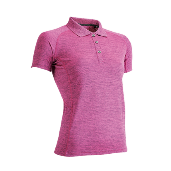 專業健身排汗短袖POLO衫(女款)