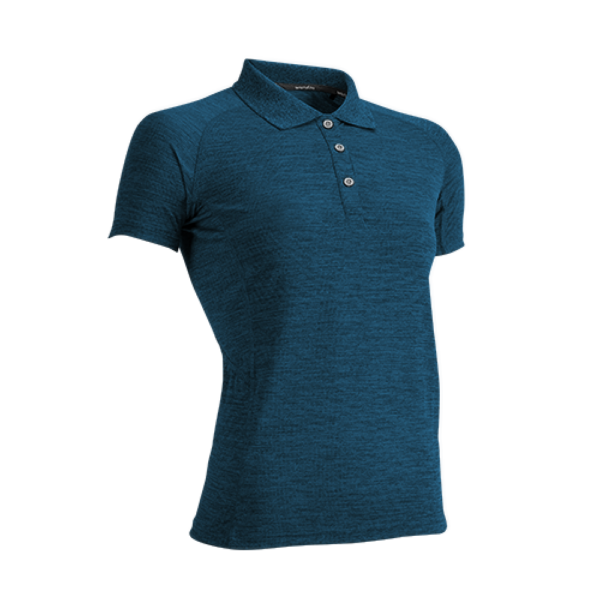 專業健身排汗短袖POLO衫(女款)