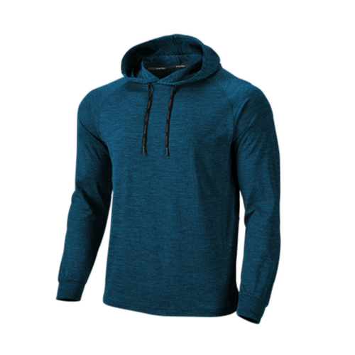 專業健身排汗長袖帽T