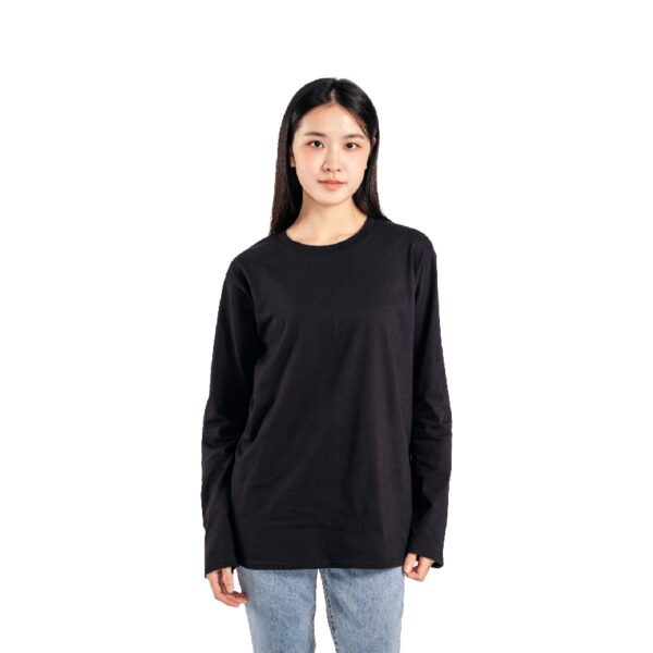 亞規精梳厚磅中性長袖T恤