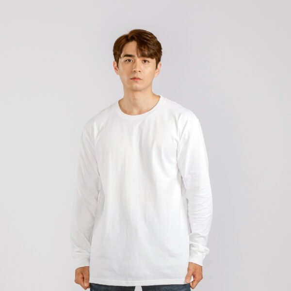 亞規精梳厚磅中性長袖T恤