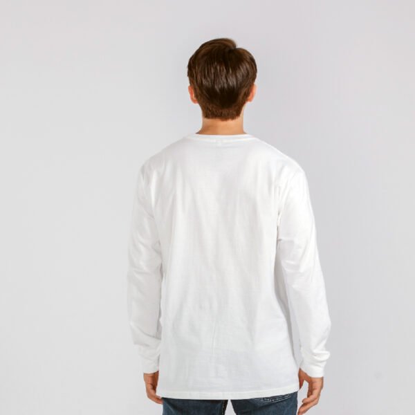 亞規精梳厚磅中性長袖T恤